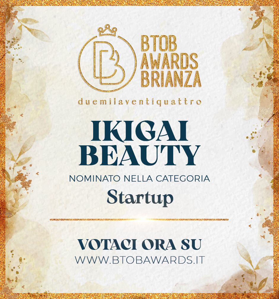 Ikigai Beauty è stata candidata come Migliore Start Up 2024 ai BtoB Awards