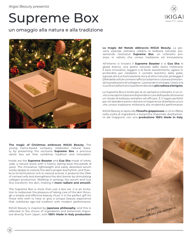 Ikigai Beauty è su Magic Lake Como