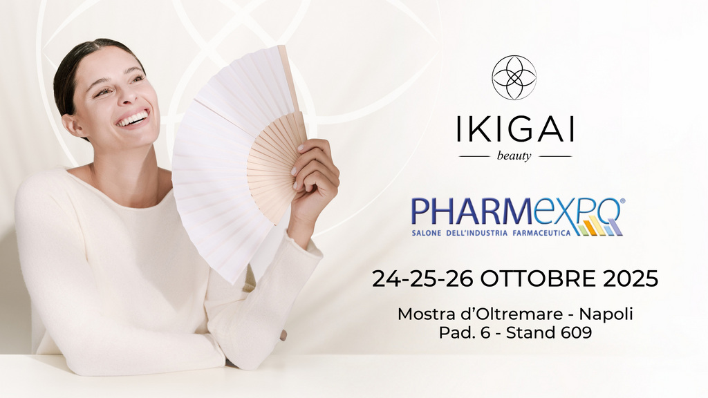 Ikigai Beauty a PharmExpo 2025 – Napoli, Mostra D’Oltremare